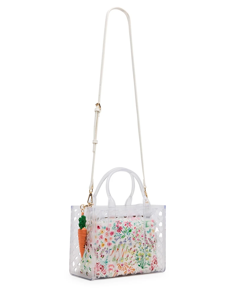 Betsey Johnson Jammin Clear Small Satchel Bag