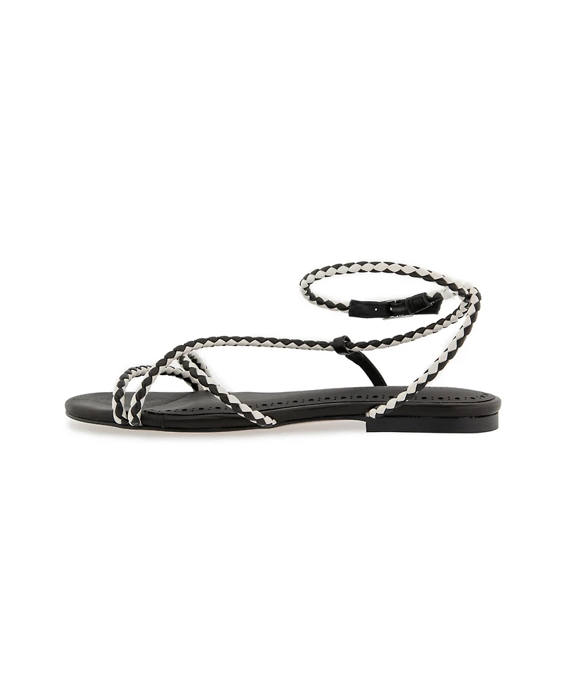 Rebecca Minkoff Womens Ayla Falt Sandal