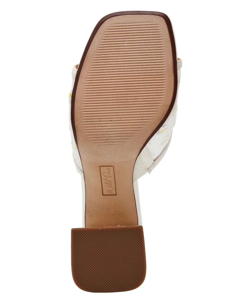 Wild Pair Women's Piillar Slip-On Block Sandals, Macy's Exclusive