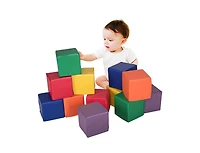 Hongge 12 Pieces 8 Inch Pu Foam Big Building Blocks for Kids
