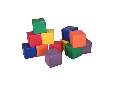 Hongge 12 Pieces 8 Inch Pu Foam Big Building Blocks for Kids