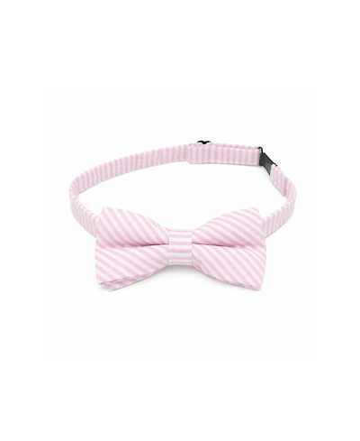 Bits & Bows Boys Little/Big Seersucker Bow Tie