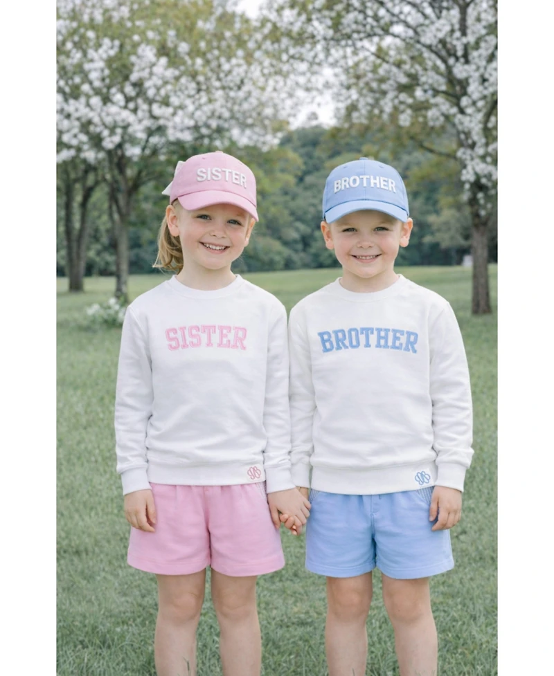 Bits & Bows Little Boys Little/Big Brother Sweatshirt