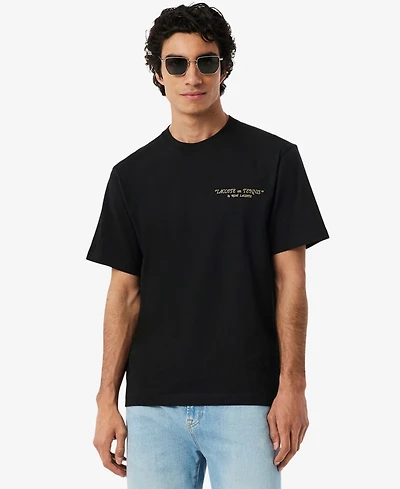 Lacoste Men's Embroidered Crewneck T-Shirt