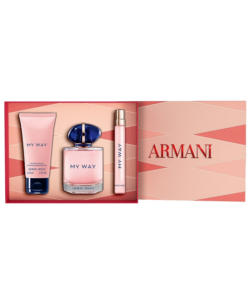 Armani 3-Pc. My Way Eau de Parfum and Body Lotion Mothers Day Fragrance Gift Set
