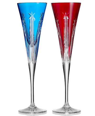 Waterford USA250 Crystal Flutes, Set of 2