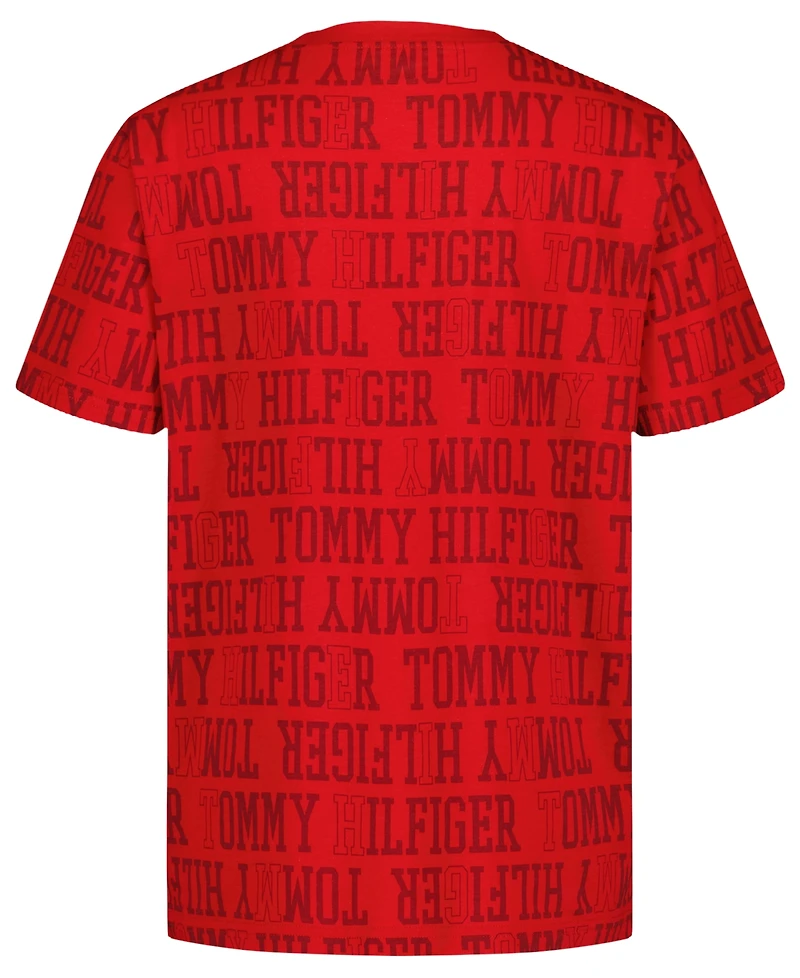 Tommy Hilfiger Boys' 8-20 All Over Print Short-Sleeve T-Shirt