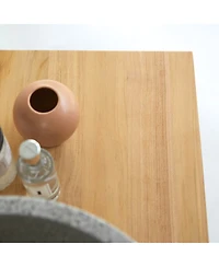 Tikamoon Jill vanity unit in teak wood 80