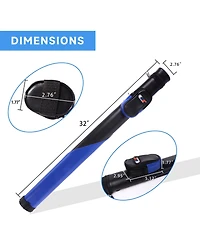 Gse Games & Sports Expert 1x1 Deluxe Hard Billiard Pool Cue Stick Carrying Case, Case
