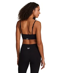 Reebok Women's Cropped Pull-On Bra