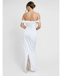 Six Stories Women's Twist Strap Corset Maxi Dress