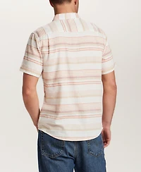 Weatherproof Vintage Men's Twill Stripe Button-Down Shirt