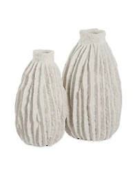 Uttermost Ridge Vases, Set of 2