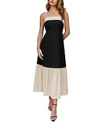 Cupshe Women's So Polished Two-Toned Maxi Beach Dress