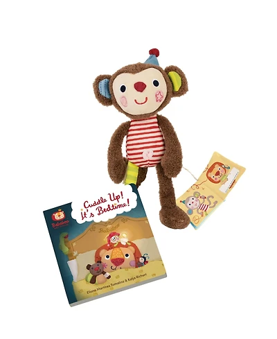 Bababoo and friends Yuki Monkey Bedtime Book & Plush Set