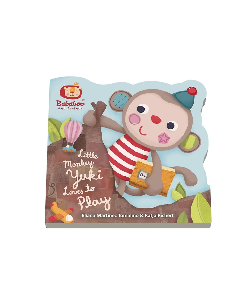 Bababoo and friends Yuki Monkey Character Book & Plush Set