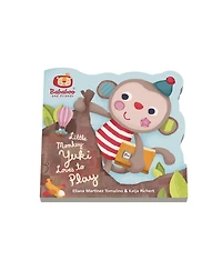 Bababoo and friends Yuki Monkey Character Book & Plush Set