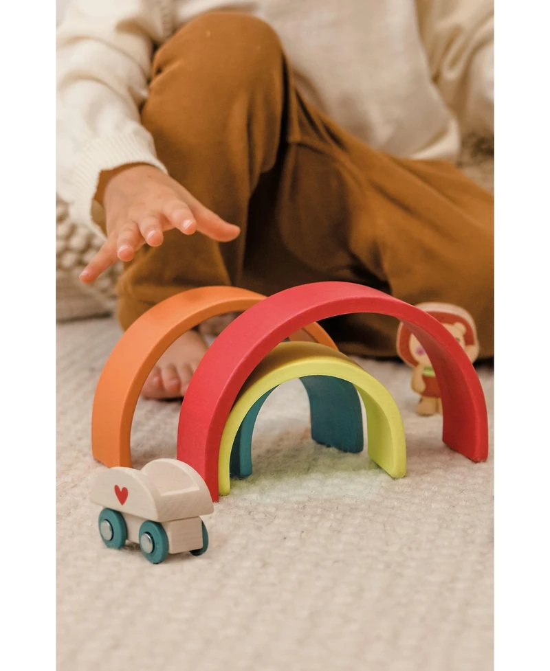 Bababoo and friends Enchanted Rainbow Roleplay Stacking Toy