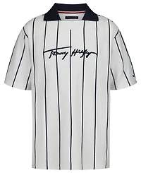 Tommy Hilfiger Boys' 2T-7 Stadium Ribbed Johnny Collar Shirt