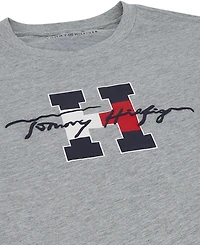 Tommy Hilfiger Boys' 4-7 Script H Crewneck T-Shirt