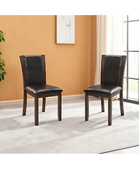 Streamdale Furniture Streamdale Wooden Dining Chairs Set of 4 with Padded Seat