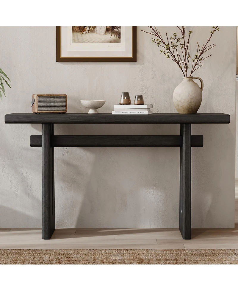 Streamdale Furniture Elegant Console Table - Geometric Silhouette for Living Room