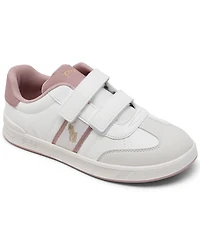 Polo Ralph Lauren Little Kids Heritage Court Iii T-Toe Casual Sneakers from Finish Line