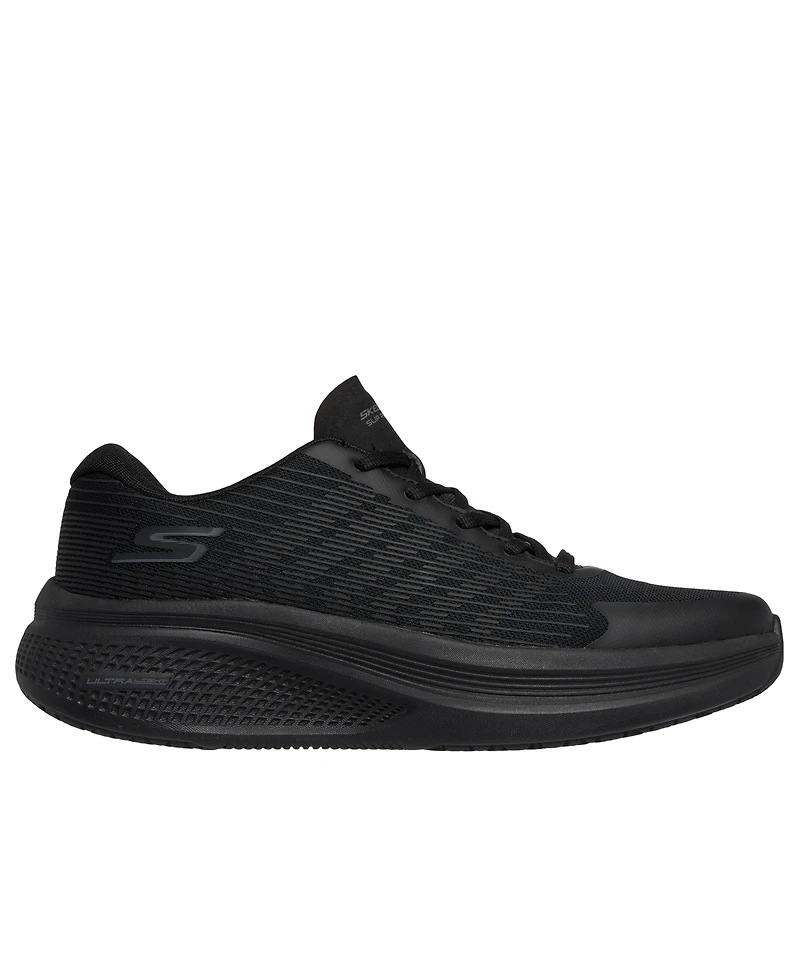 Skechers Men's Work Slip-Resistant: Go Run Elevate 2.0 - Brollet Running Sneakers from Finish Line