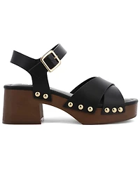 Mia Women's Finna Square-Toe Platform Dress Sandals