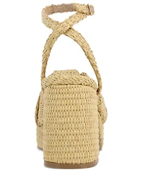 Mia Women's Reese Woven Knot Round Toe Dress Sandals