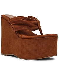 Steve Madden Women's Saucy High-Platform Wedge Heel Sandals