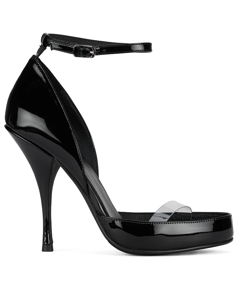 Jeffrey Campbell Women's Gouache Round Toe Dress Sandals