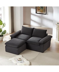 Streamdale Furniture Modern corduroy cloud sofa, freely combined