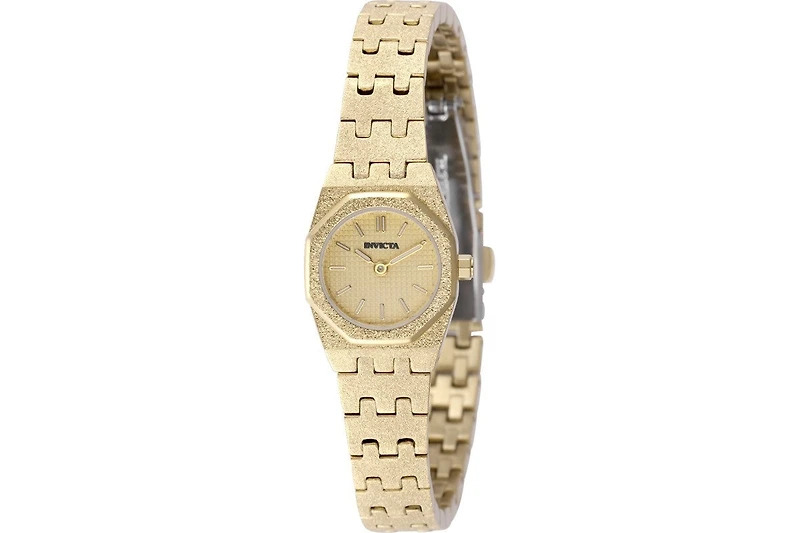 Invicta Women's 49871 Mini Quartz VC00 Gold Dial Watch