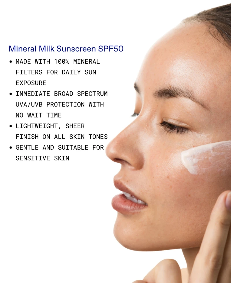 Korres Mineral Milk Fluid Sunscreen Spf 50, 1.35 oz.