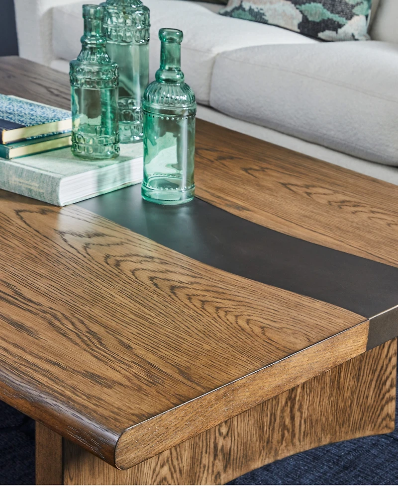 Cayden 17" Veneers Rectangular Coffee Table