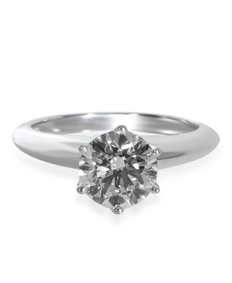Pre-Owned Tiffany & Co ct Round Brilliant Diamond Engagement Ring