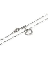 Pre-Owned Tiffany & Co Platinum Diamond Metro Heart Pendant