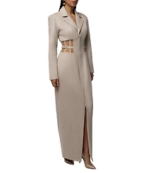 Jluxlabel Women's Toffee Haze Suede Dress