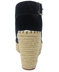 Kenneth Cole New York Women's Olivia Espadrille Peep-Toe Wedges