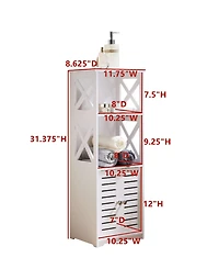 Kings Brand Furniture Bathroom Cabinet