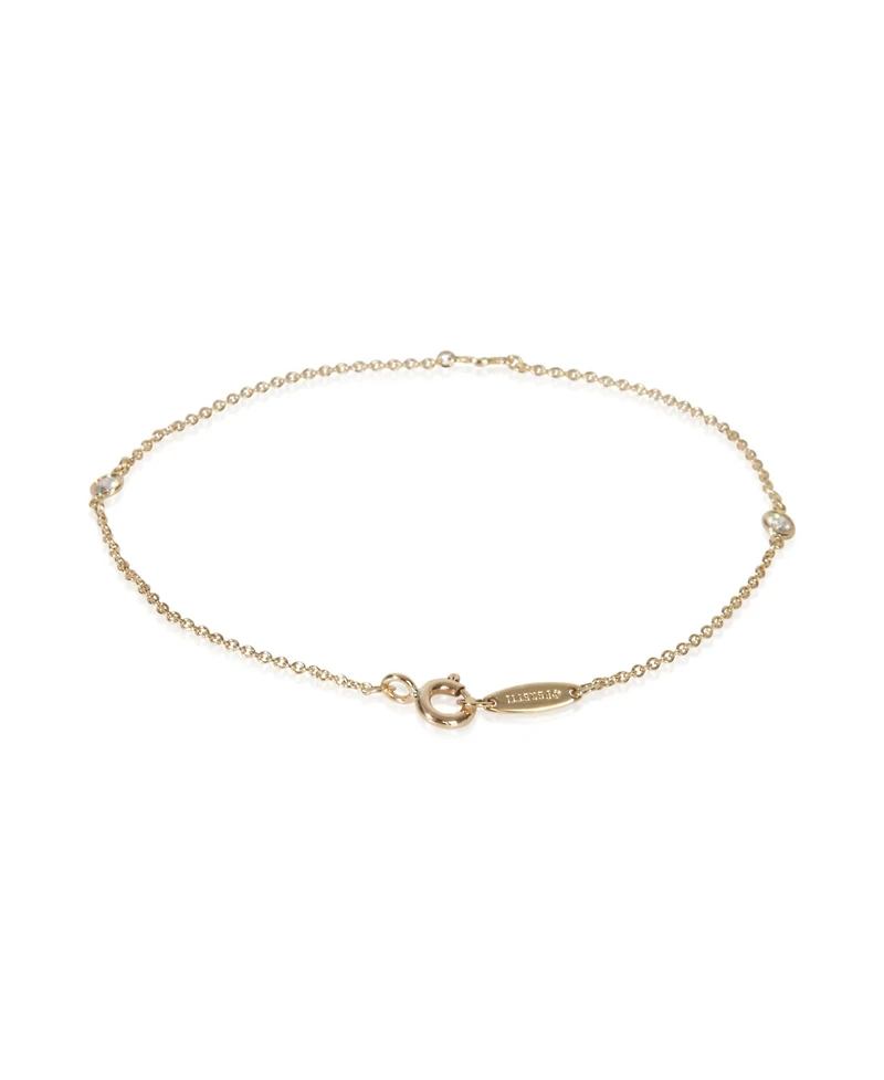 Pre-Owned Tiffany & Co Yellow Gold Diamond Elsa Peretti Diamond By The Yard Bracelet