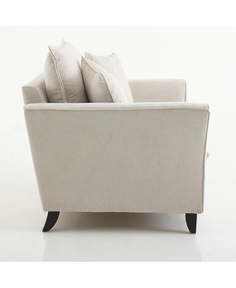 Streamdale Furniture Oversized Armchair, Comfy Chair and a Half Sofa with Pillow