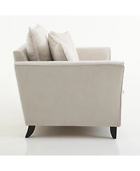 Streamdale Furniture Oversized Armchair, Comfy Chair and a Half Sofa with Pillow