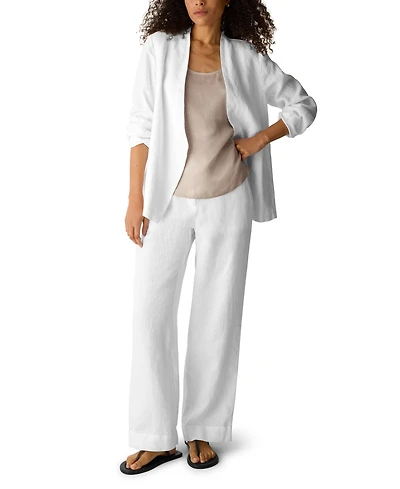 Eileen Fisher Women's Straight Leg Trousers Pants