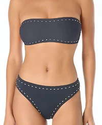Michael Kors Women's Bandeau Neck Bikini Top