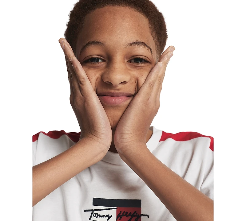 Tommy Hilfiger Boys' 8-20 Signature Sport Short-Sleeve T-Shirt