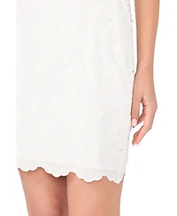 1.state Women's Smocked Waist Pencil Skirt