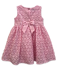 Blueberi Bouevard Baby Girls' Sleeveless Eyelet Dress