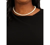 Kasper Women's Cap-Sleeve Crewneck Dress